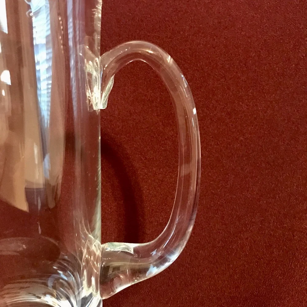 Williams Sonoma Tall Glass Pitcher
